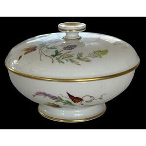 Rosenthal Vintage Porcelain Kunstabteilung SELB Germany Bowl w/Lid